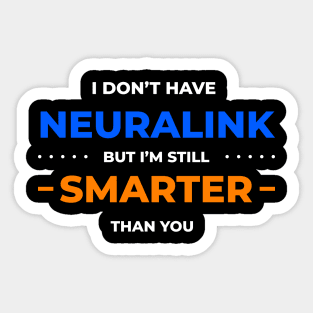 Neuralink Sticker